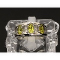 ☆誕生石10月新着【PT900 プラチナ】指輪 リング トルマリン1.41ct ダイヤモンド0.32ct 13号 9.8g レディース 4138-0