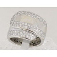 新着値下げ【K18WGホワイトゴールド】指輪　リング　ダイヤモンド1.96ｃｔ　23.7g　17号　レディース　00115-0