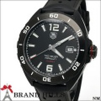 【極美品】タグ・ホイヤー フォーミュラ1 キャリバー5 メンズ 自動巻き 腕時計 SS/ラバー ブラック文字盤 タグホイヤー WAZ2115.FT8023 TAG HEUER [120992]