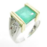 PT／K18YG エメラルドリング