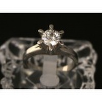 新着価格破壊値下げ【PT900 プラチナ】指輪 リング ダイヤモンド1.01ct H-SI2-Good 鑑定書付属 11.5号 7.7g レディース 9555-0