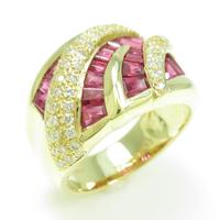 K18YG ルビーリング20％引き