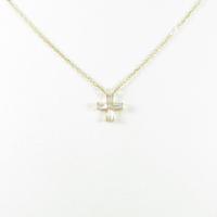 ポンテヴェキオ クロス ダイヤモンドネックレス