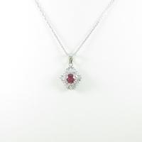 PT ルビーネックレス