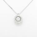【新品】プラチナダイヤモンドネックレス 0．520ct・D・SI2・GOOD