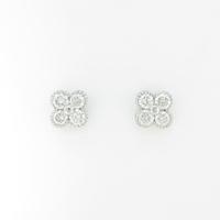 【新品】プラチナダイヤモンドピアス
