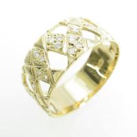 K18YG ダイヤモンドリング