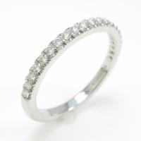 ティファニー ソレスト ハーフサークル リング