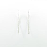 【リメイク】K18WG ダイヤモンドピアス