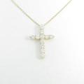 【リメイク】K18YG クロス ダイヤモンドネックレス