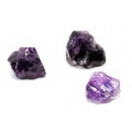 格安!ザンビア産 アメジストラフ原石3個セット　sale14　crystal1