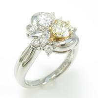 PT／K18YG ダイヤモンドリング