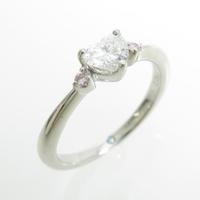 ポンテヴェキオ ダイヤモンドリング 0．283ct・D・SI1・ハートシェイプ
