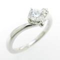 4゜C ダイヤモンドリング 0．313ct・D・VVS1・3EXCELLENT H＆C