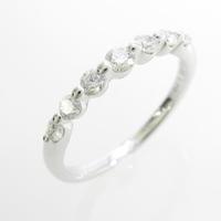 K18WG ダイヤモンドリング