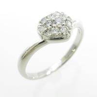 【PTJW-30dd】PT ハート ダイヤモンドリング30％引き