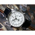 ツェッペリン ZEPPELIN 腕時計 8680-3 100周年記念 クォーツ 42mm レザーベルト