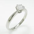 プラチナダイヤモンドリング 0．419ct・F・VS2・VERYGOOD