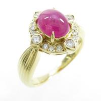 K18YG ルビーリング