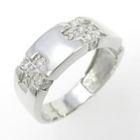 PT クロス ダイヤモンドリング