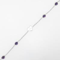 グッチ アメジストブレスレット