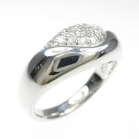 K18WG ダイヤモンドリング