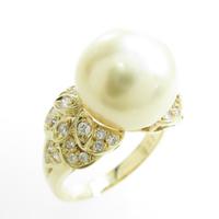 K18YG シロチョウパールリング10％引き