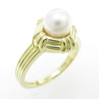 ティファニー アコヤパールリング