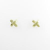 ティファニー クロスステッチ ピアス
