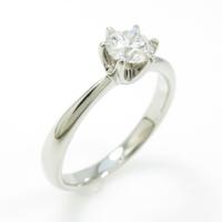 プラチナダイヤモンドリング 0．322ct・F・VS2・EX H＆C10％引き