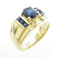 750YG サファイヤリング