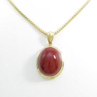 K18YG サンゴネックレス