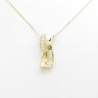K18YG ダイヤモンドネックレス