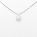【リメイク】プラチナダイヤモンドネックレス 0．447ct・F・I1・GOOD10％引き