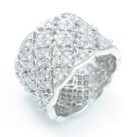 K18WG ダイヤモンドリング