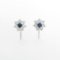 PT サファイヤイヤリング