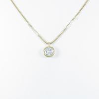 K18YG ダイヤモンドネックレス