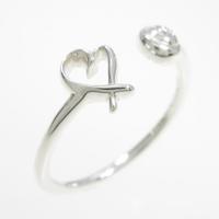 ティファニー ラビングハート ワイヤー リング