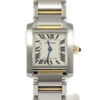 カルティエ W51007Q4 タンクフランセーズ コンビ SSxYG クォーツ