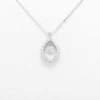 【新品】プラチナダイヤモンドネックレス 0．268ct・E・SI2・GOOD