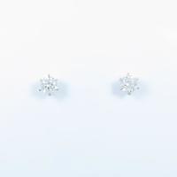 【リメイク】ST／プラチナダイヤモンドピアス 0．641ct・E・VVS1・3EX H＆C
