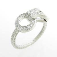 カルティエ アグラフ ミディアム リング