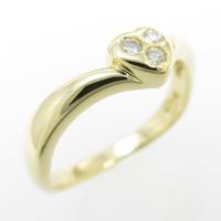 タサキ ハート ダイヤモンドリング