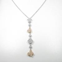 750WG／750PG ダイヤモンドネックレス20％引き