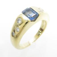 750YG サファイヤリング10％引き