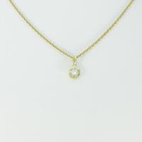 750YG／K18YG ダイヤモンドネックレス20％引き