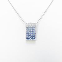 K14WG サファイヤネックレス10％引き