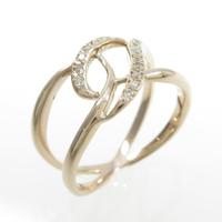 K18PG ダイヤモンドリング