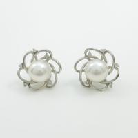 K18WG アコヤパールピアス20％引き