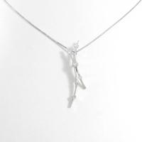 K18WG ダイヤモンドネックレス